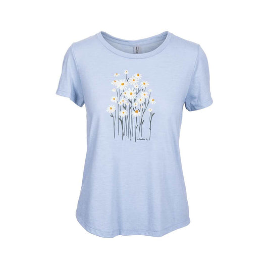 Bum Wraps Women's Columbia Wild Daisy Short Sleeve T-Shirt
