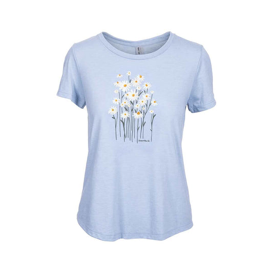 Bum Wraps Women's Greenville Wild Daisy Short Sleeve T-Shirt