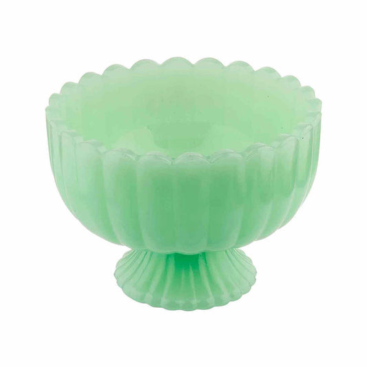 Tablecraft Jadeite Glass Collection Sundae Dish