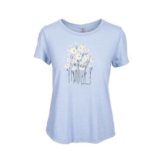 Bum Wraps Women's Valle Crucis Wild Daisy Short Sleeve T-Shirt
