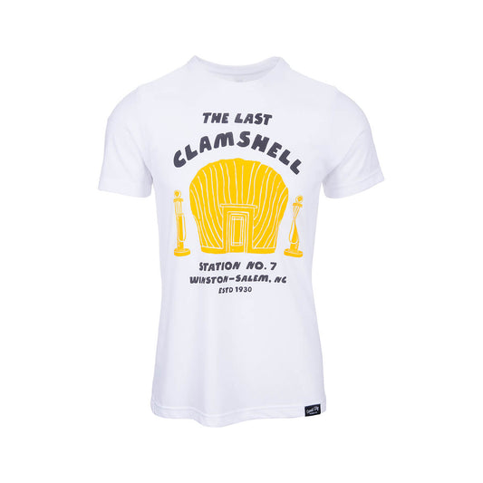 Airtype Studio Last Clamshell Short Sleeve T-Shirt White