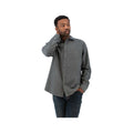 Old Ranch Men's Rustic Ridge Organic Cotton Flannel Shirt, Charcoal