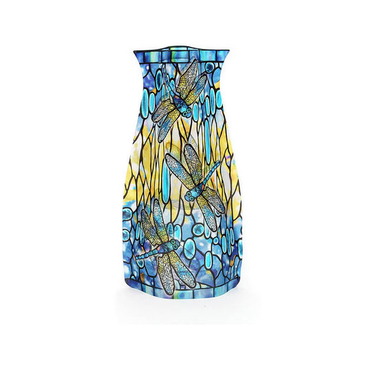 Modgy Louis C. Tiffany Dragonfly Expandable Vase