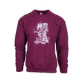 Mast Store Outfitters Old Goat Crew Sweatshirt Burgundy