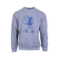 Mast Store Outfitters World Traveler Crew Sweatshirt Graphite Heather