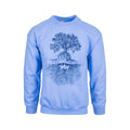 Mast Store Outfitters Sleeping Giant Crew Sweatshirt Carolina Blue