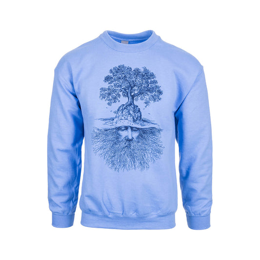 Mast Store Outfitters Sleeping Giant Crew Sweatshirt Carolina Blue