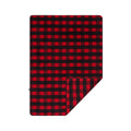 Sherpa Fleece Blanket Buffalo Check