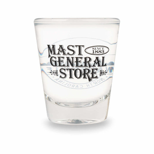 Mast General Store Asheville Shot Glass