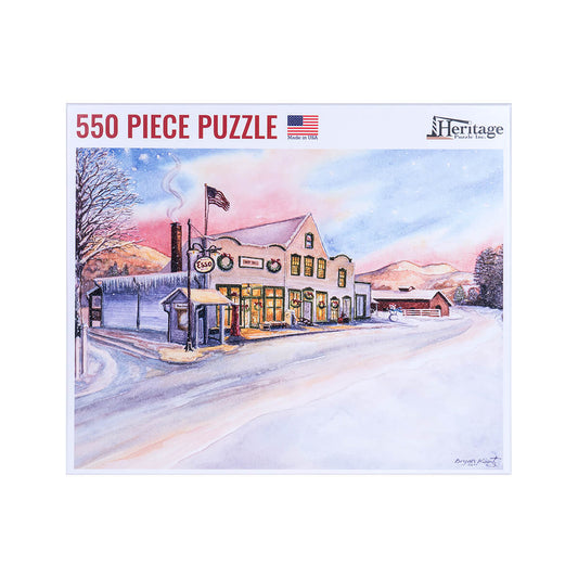 Original Mast General Store at Christmas Puzzle