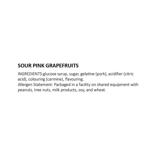 Gerrit J. Verburg Gummi Pink Grapefruit Candy - 1 lb.