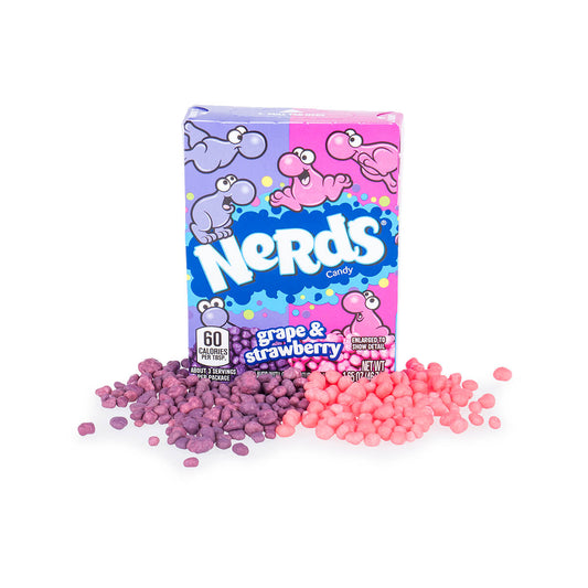 Ferrara Grape & Strawberry Nerds Box Candy