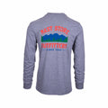 Mast Store Outfitters Mountain Tri-Blend Long Sleeve T-Shirt Grey Frost