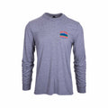 Mast Store Outfitters Mountain Tri-Blend Long Sleeve T-Shirt Grey Frost