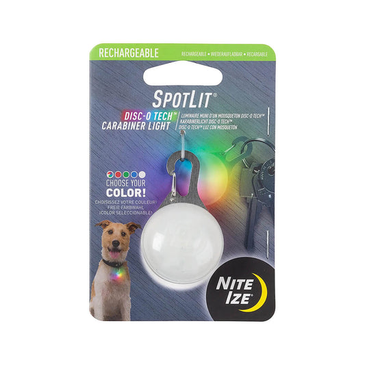 SpotLit Rechargeable Carabiner Light - Disc-O-Tech