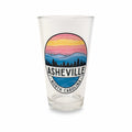 Mast General Store Full Color Asheville NC Logo Pint Glass