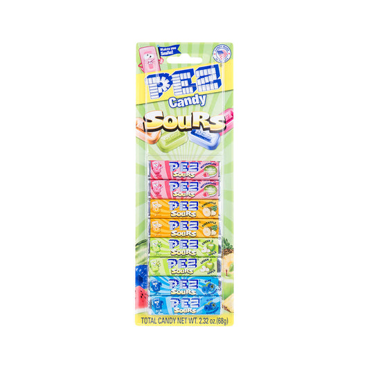 Pez Refill Sour Candy - 8-Pack