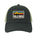 Valle Crucis Lo Pro Snapback Trucker Hat Black Lt Olive