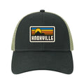 Knoxville Lo Pro Snapback Trucker Hat Black Lt Olive