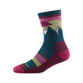 Women's Sunset Ledge Micro Crew Lightweight Hiking Socks Darkteal