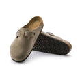 Birkenstock Women's Boston Soft Footbed Clogs Taupe