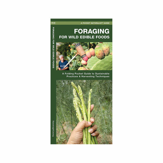 Foraging for Wild Edible Foods Folding Pocket Guide