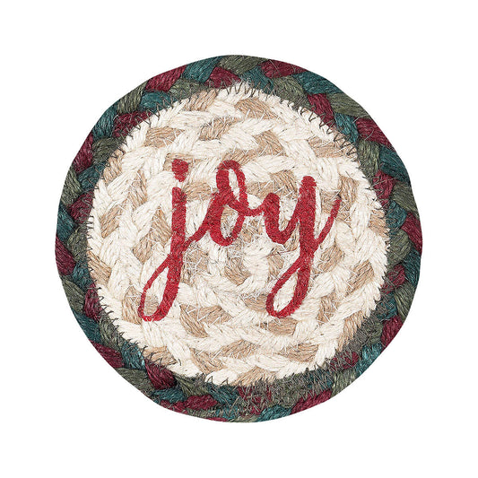 Color swatch for Individual Woven Christmas Coaster in Christmas Joy Tree