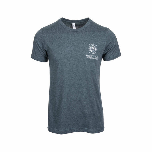 Hintz The Palmetto Trail South Carolina Short Sleeve T-Shirt Heather Forest