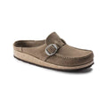 Birkenstock Women's Buckley Clogs Gray Taupe