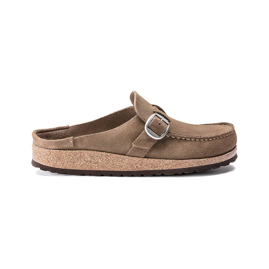 Birkenstock Women's Buckley Clogs Gray Taupe