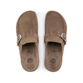 Birkenstock Women's Buckley Clogs Gray Taupe