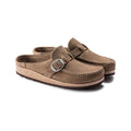 Birkenstock Women's Buckley Clogs Gray Taupe