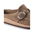 Birkenstock Women's Buckley Clogs Gray Taupe
