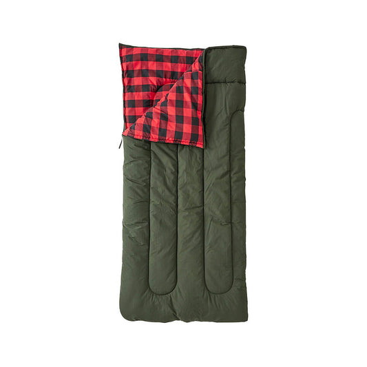 L.L.Bean Flannel Lined Camp Sleeping Bag Loden