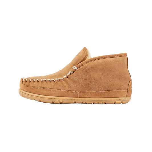 Color swatch for L.L.Bean Women's Wicked Good Boot Moccasin Slippers in Brown