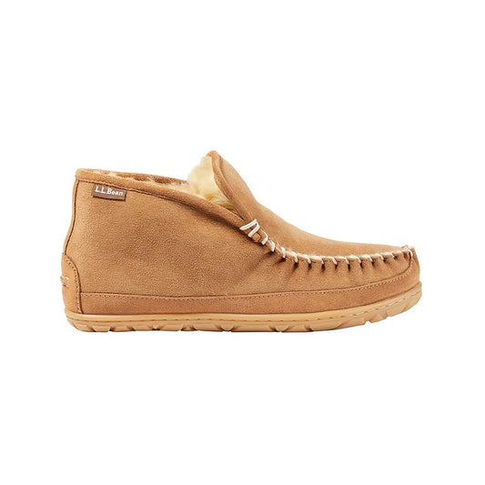 L.L.Bean Women's Wicked Good Boot Moccasin Slippers Brown