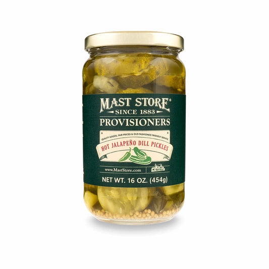 Mast Store Provisioners Hot Jalapeno Dill Pickles