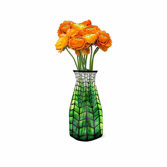 Modgy Tiffany Lotus Pagoda Expandable Vase