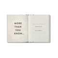 Mom, More Than You Know Book
