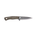 Primitive Woodsman BC Bushcrafter Knife Green Micarta