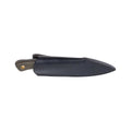 Primitive Woodsman BC Bushcrafter Knife Green Micarta