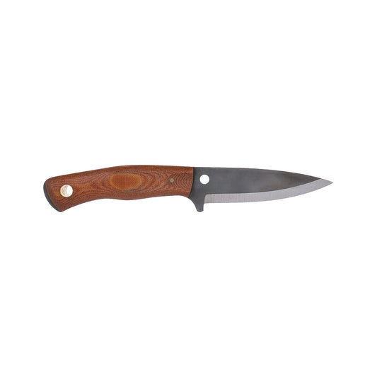 Primitive Woodsman BC Bushcrafter Knife Tan Micarta