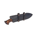 Primitive Woodsman Hellbender Knife Curly Maple