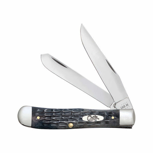 Crandall Jig Gray Bone Trapper Knife