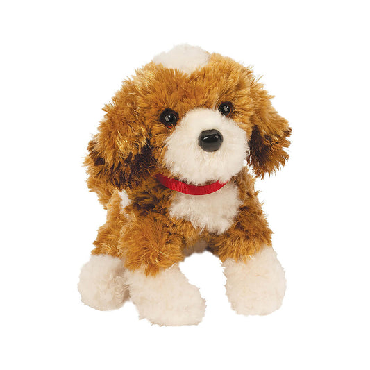 Douglas Cuddle Toys Buttercup Labradoodle Puppy Plush Toy Tan And White