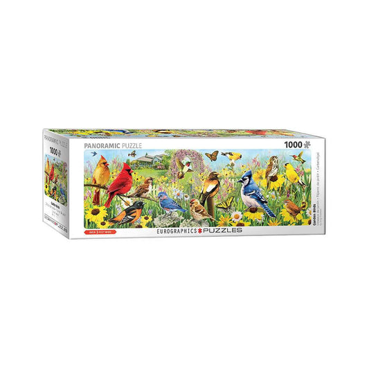 Eurographics Garden Birds Panoramic Puzzle