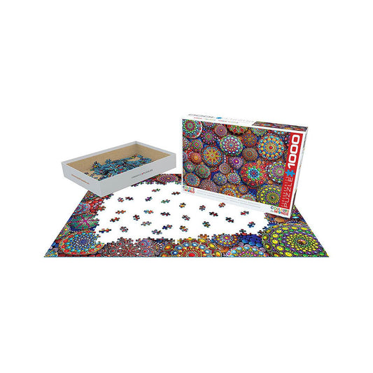 Eurographics Meditative Mandala Stones Puzzle