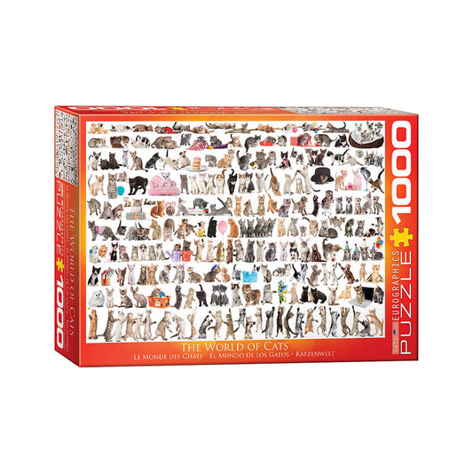 Eurographics The World Of Cats Puzzle