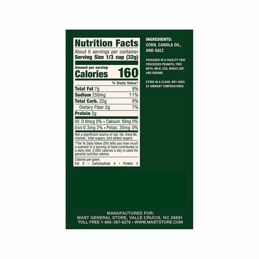 Mast Store Provisioners Toasted Corn