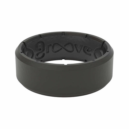 Groove Life Edge Silicone Ring Black Black